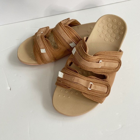 Vionic Womens Sarah Brown/Peach/Beige Sandals USA Size 9.5 W - Picture 4 of 15
